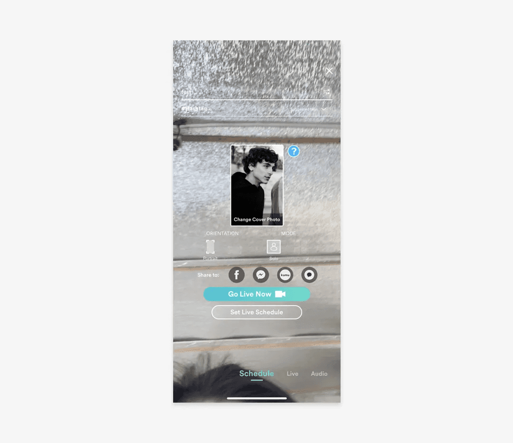 Before: Inconsistent button styles