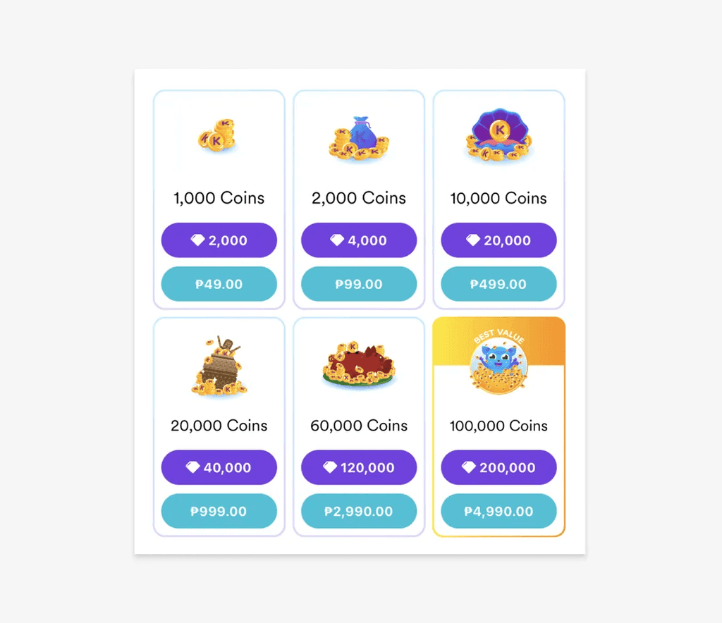 After: Improved button layout